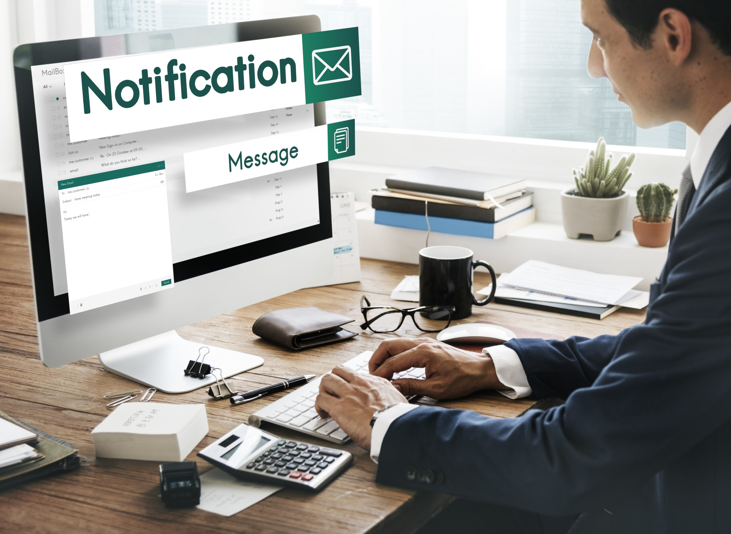 E-mail Global Communications Connection Social Networking Concep